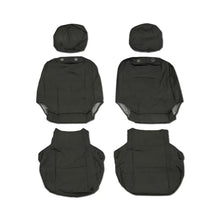 Load image into Gallery viewer, Land Rover Defender 3rd Row 1+1 Tailored Waterproof Seat Covers Black MY-07-16
