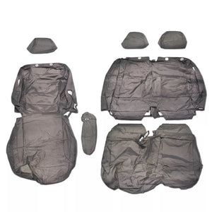 Nissan NV300 Front 1+2 Fully Tailored Waterproof Seat Covers Grey MY 14-21