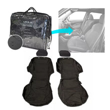 Load image into Gallery viewer, Nissan Juke Front 1+1 INKA Fully Tailored Waterproof Seat Covers Black MY 14-16
