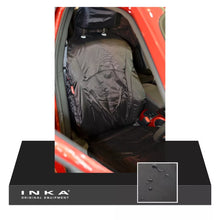 Load image into Gallery viewer, Nissan Juke Front 1+1 INKA Fully Tailored Waterproof Seat Covers Black MY 14-16
