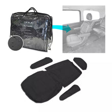 Load image into Gallery viewer, Mercedes Benz Vito VClass W639 2/3rd Row Single Seat Waterproof Seat Cover Black
