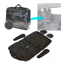 Load image into Gallery viewer, Mercedes Benz Vito V Class W639 2nd &amp; 3rd Row Double Waterproof Seat Cover Black
