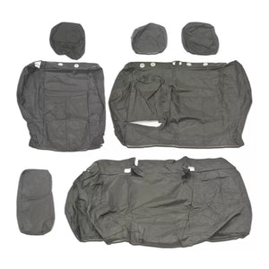 Nissan Pulsar Rear Set 60/40 Split Tailored Waterproof Seat Covers Grey MY14-16