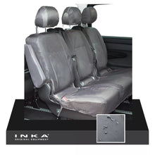 Load image into Gallery viewer, Mercedes Benz Vito V Class W639 2nd &amp; 3rd Row Triple Waterproof Seat Cover Grey
