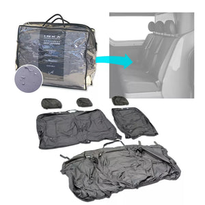 Vauxhall Vivaro X82 2nd Row 2+1 Tailored Waterproof Seat Cover Grey MY14-18