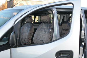 INKA Front 1+1 Fully Tailored Waterproof Seat Covers - to fit Nissan ENV200 2014+