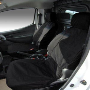 Nissan NV200 Rear Inka Fully Tailored Waterproof Third Row Set Seat Covers 2009-2012 Heavy Duty Right Hand Drive Black