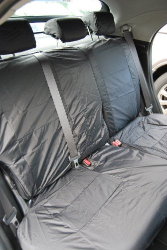 Honda Civic 3-Door Fully Tailored Waterproof Rear Second Row Single and Double Set Seat Covers 2006 - 2011 Heavy Duty Right Hand Drive Grey