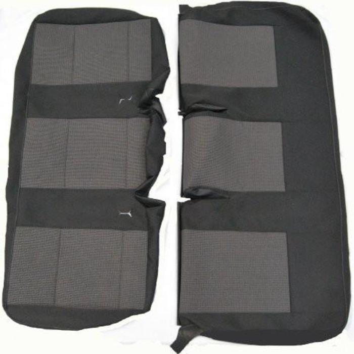New Original VW T5 Transporter 2010+ OE Replacement Seat Cover - Rear Triple Seat Cover TIMO & ANTHRACITE CLOTH