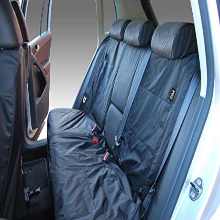 Volkswagen (VW) Tiguan Fully Tailored Waterproof Rear Set Seat Covers 2009 Onwards Heavy Duty Right Hand Drive Grey