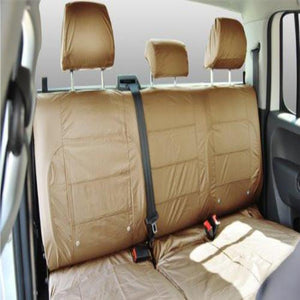 Ford Ranger Fully Tailored Waterproof Rear Triple Set Seat Cover 2009-2011 Heavy Duty Right Hand Drive Beige