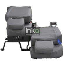 Load image into Gallery viewer, Citroen Berlingo Front Row Inka Fully Tailored Set Waterproof Seat Covers Grey
