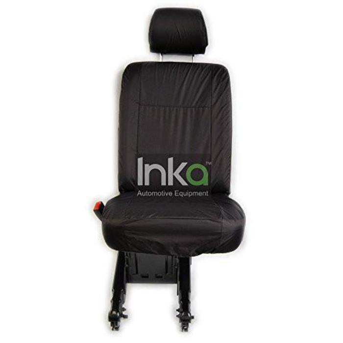 Mercedes Vito Fully Tailored Waterproof Rear Second Row Single Set Seat Cover 2006 - 2015 Heavy Duty Right Hand Drive Black