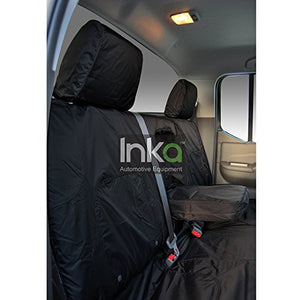 Nissan Navara Acenta Fully Tailored Waterproof Front 2005-2013 Right Hand Drive Heavy Duty Black