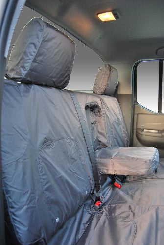 Nissan Navara Tekna Fully Tailored Waterproof Rear 2005-2013 Heavy Duty Right Hand Drive Grey