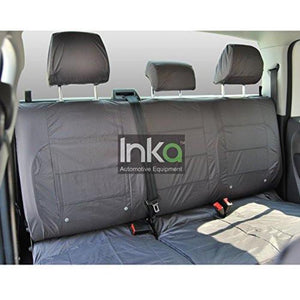 Isuzu Rodeo D Max Fully Tailored Waterproof Rear Second Row Triple Set Seat Cover MY01-2012 Onwards Heavy Duty Right Hand Drive Grey