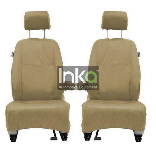 Land Rover Defender Fully Tailored Waterproof Rear Third Row 2007-2015 Heavy Duty Right Hand Drive Beige
