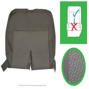 Original VW Transporter T6, T5.1 Tassimo - Anthracite Front & Rear Seat Covers