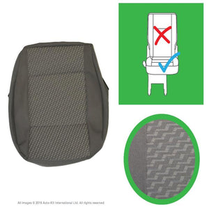 Original VW Transporter T6, T5.1 Tassimo - Anthracite Front & Rear Seat Covers