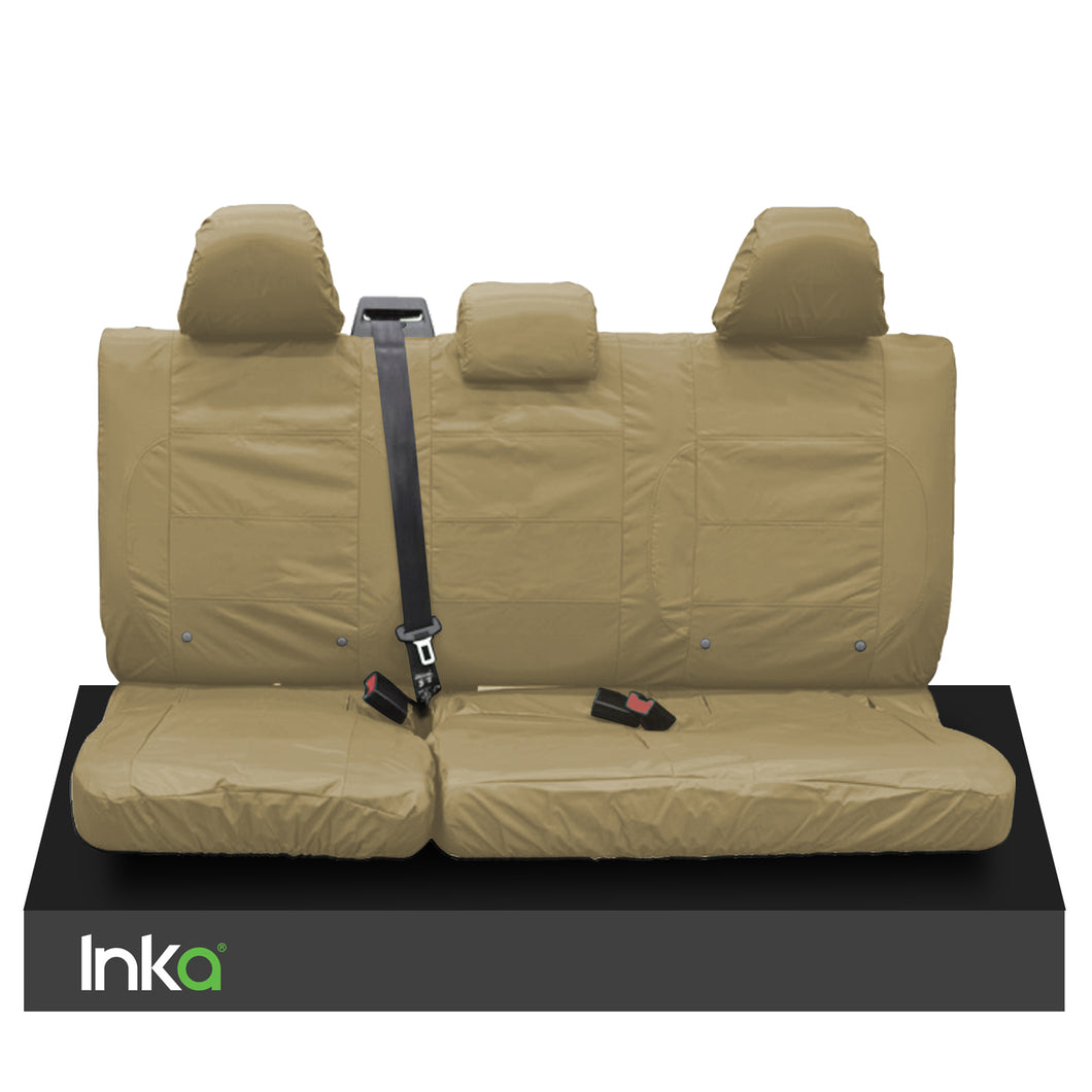 Volkswagen (VW) Amarok Fully Tailored Waterproof Rear 2011-2015 Heavy Duty Right Hand Drive Beige