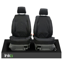 Load image into Gallery viewer, New VW Volkswagen Beetle Inka Tailored Waterproof Front Pair Seat Covers MY97-11 BLACK
