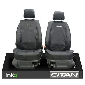 Mercedes Benz CITAN Fronts 1+1 With airbags & 60/40 Rears 2+1 Model Year 2012-2016 WITH CITAN EMB GREY