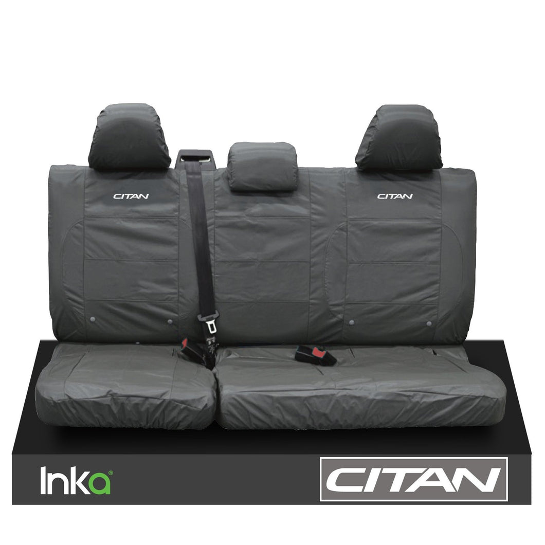 Mercedes Benz CITAN Fronts 1+1 With airbags & 60/40 Rears 2+1 Model Year 2012-2016 WITH CITAN EMB GREY