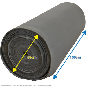 INKA Scrim Foam 3mm 6mm 10mm Car Padding Trimming Upholstery 1.5m Roll Width