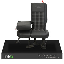 Load image into Gallery viewer, Ford Transit Connect Front Set Tailored Seat Covers Black OEM Leatherlook Vinyl
