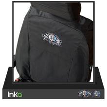 Load image into Gallery viewer, INKA Front 1+1 VW California T6.1,T6,T5.1 Herbie Tailored Waterproof seat covers Black
