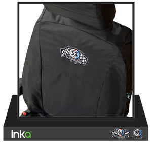 INKA Front 1+1 VW California T6.1,T6,T5.1 Herbie Tailored Waterproof seat covers Black