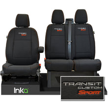 Load image into Gallery viewer, Ford Transit Custom Heavy Duty Front Seat Covers Genuine OEM MY 12-2023 [Choice of 6 Colours]

