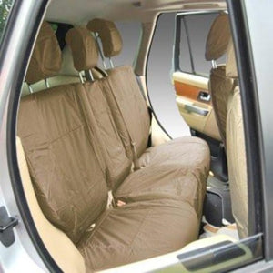 Land Rover Range Rover Fully Tailored Waterproof Second Row Set Seat Covers 2002-2012 Heavy Duty Right Hand Drive Beige
