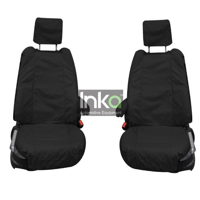 Land Rover Range Rover Fully Tailored Waterproof Front Single Set Seat Covers 2006-2009 Heavy Duty Right Hand Drive Black