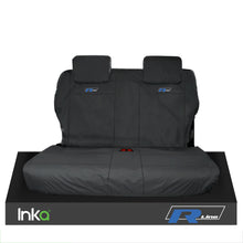 Load image into Gallery viewer, VW CADDY MAXI LIFE KOMBI INKA TAILORED WATERPROOF SEAT COVERS R-LINE EMBROIDERY [Choice of 3 Colours]
