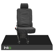 Load image into Gallery viewer, INKA Tailored VolksWagen (VW) T6 Transporter Van Waterproof Rear Single (Behind Passenger) Seat Covers [Choice of 2 Colours]
