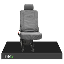Load image into Gallery viewer, INKA Tailored VolksWagen (VW) T6 Transporter Van Waterproof Rear Single (Behind Passenger) Seat Covers [Choice of 2 Colours]
