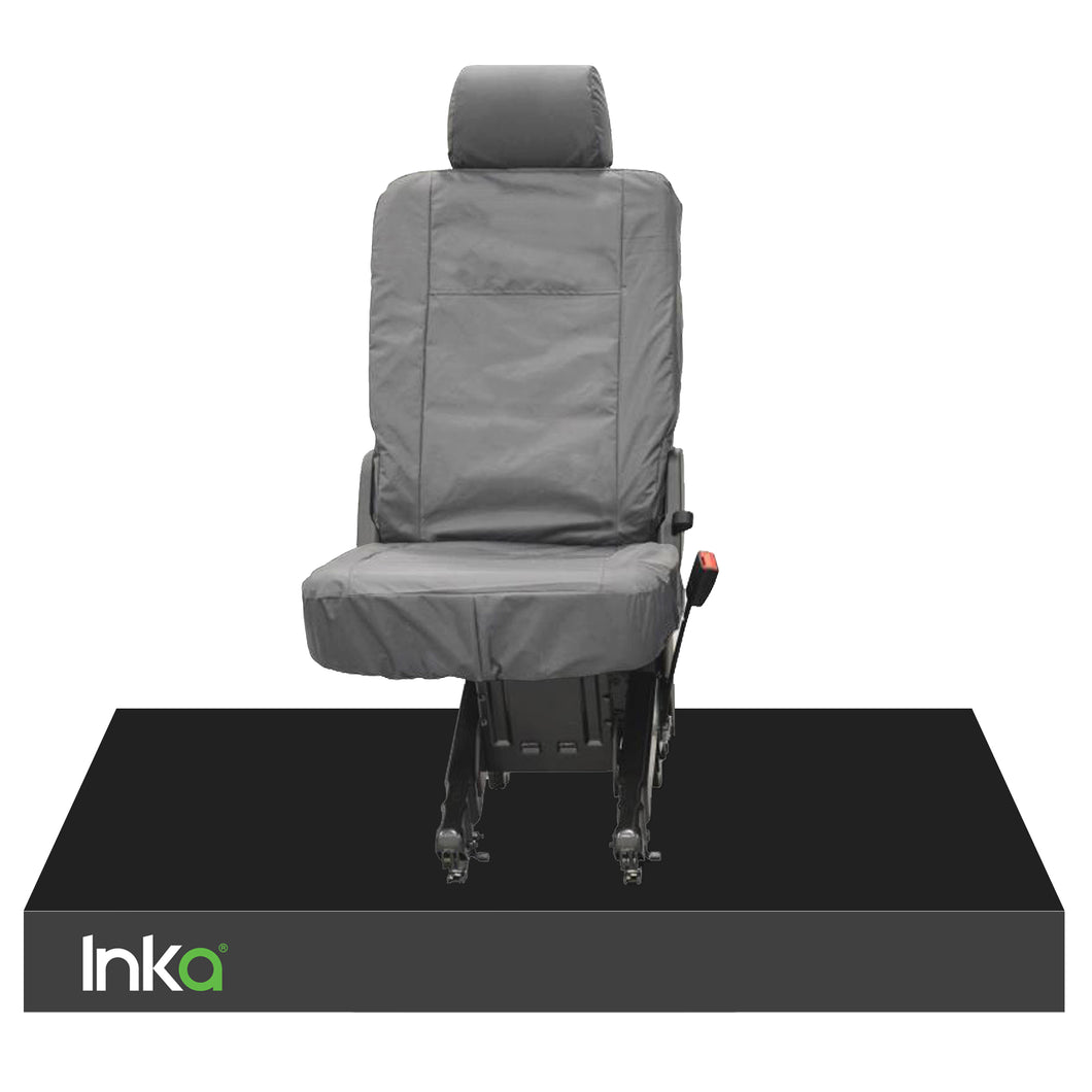 Volkswagen (VW) Transporter Shuttle Fully Tailored Waterproof Rear Set Seat Covers 2009 Onwards Heavy Duty Right Hand Drive Grey