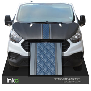Ford Transit Custom Bentley Diamond Quilted Bonnet Cover Stone Chip Protector OEM ( Choice of 6 Colours )