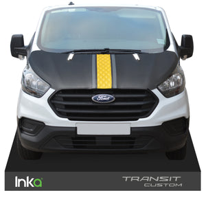 Ford Transit Custom Bentley Diamond Quilted Bonnet Cover Stone Chip Protector OEM ( Choice of 6 Colours )