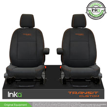 Load image into Gallery viewer, Ford Transit Custom Heavy Duty Front 1+1 Seat Covers Genuine OEM MY 12-2023 [Choice of 6 Colours]
