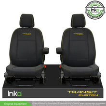 Load image into Gallery viewer, Ford Transit Custom Heavy Duty Front 1+1 Seat Covers Genuine OEM MY 12-2023 [Choice of 6 Colours]
