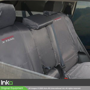 Nissan X-TRAIL MK 3 T32 Front/Rear INKA Tailored Waterproof Seat Covers - MY-2013+ (Available In 2 Colours)