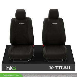 Nissan X-TRAIL MK 3 T32 Front/Rear INKA Tailored Waterproof Seat Covers - MY-2013+ (Available In 2 Colours)