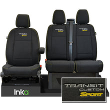 Load image into Gallery viewer, Ford Transit Custom Heavy Duty Front Seat Covers Genuine OEM MY 12-2023 [Choice of 6 Colours]
