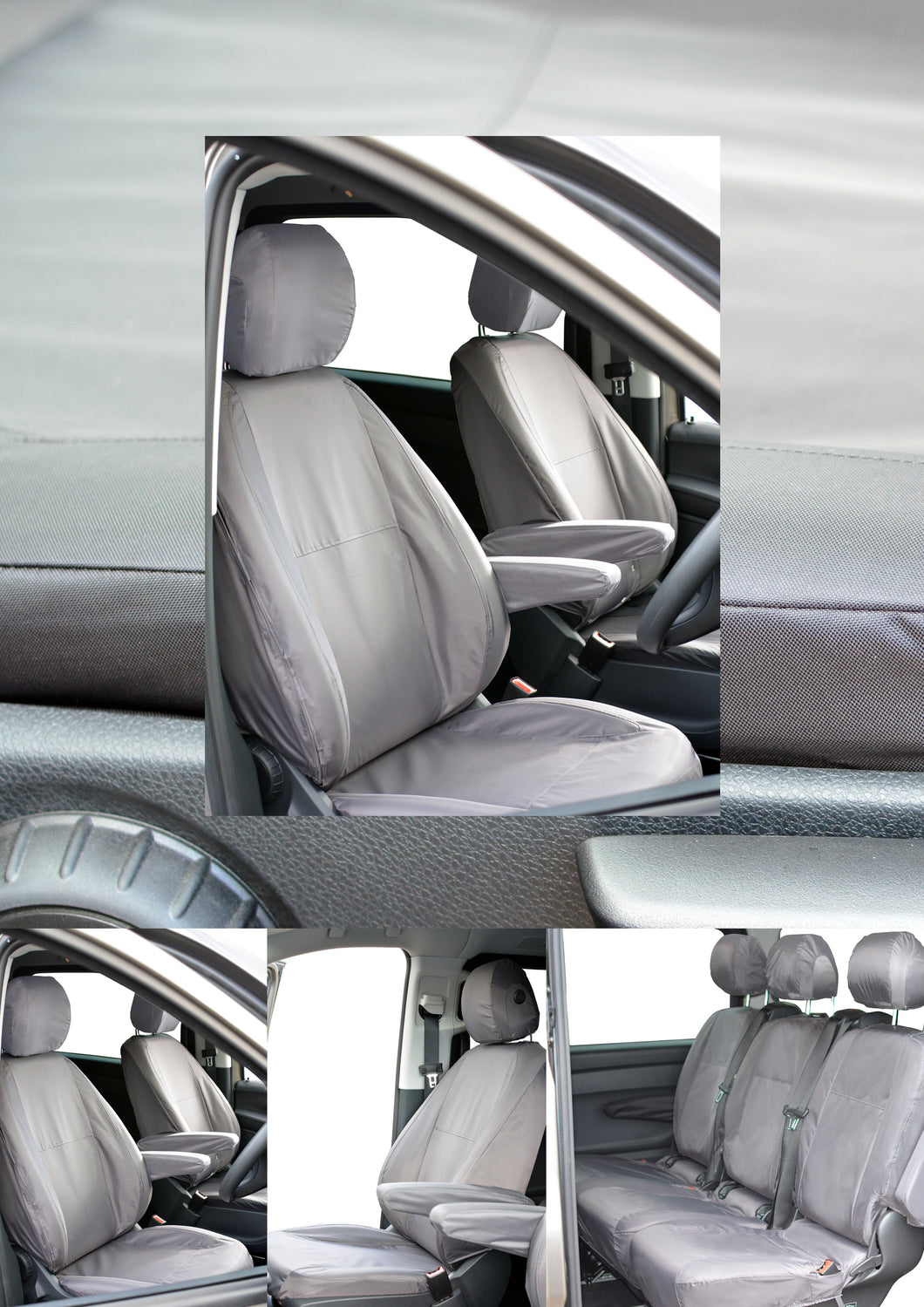 INKA Mercedes Benz Vito MK2 W639 Front & Rear Tailored Waterproof seat covers UK