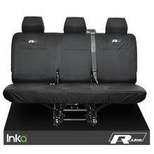 Load image into Gallery viewer, VW Transporter T6.1,T6,T5.1 Kombi Inka Rear Triple Waterproof Seat Covers Black
