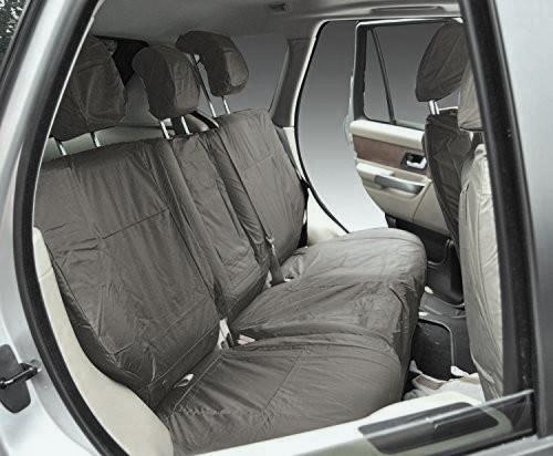 Land Rover Discovery 4 Fully Tailored Waterproof Second Row Set Seat Covers 2010-2013 Heavy Duty Right Hand Drive Grey
