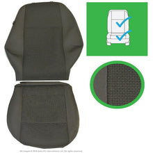 Load image into Gallery viewer, Original VW Amarok MK1 Front Driver and Passenger Trendline Anthracite Seat Covers
