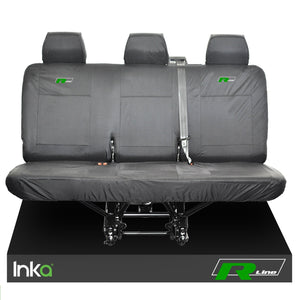 VW Transporter T6.1,T6,T5.1 Kombi Inka Rear Triple Waterproof Seat Covers Grey